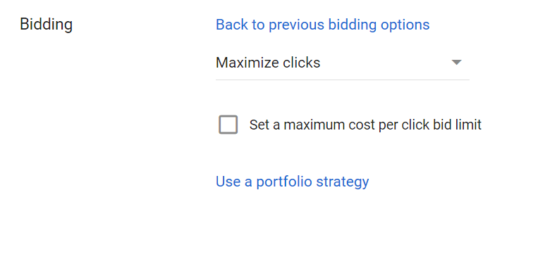 maximize clicks