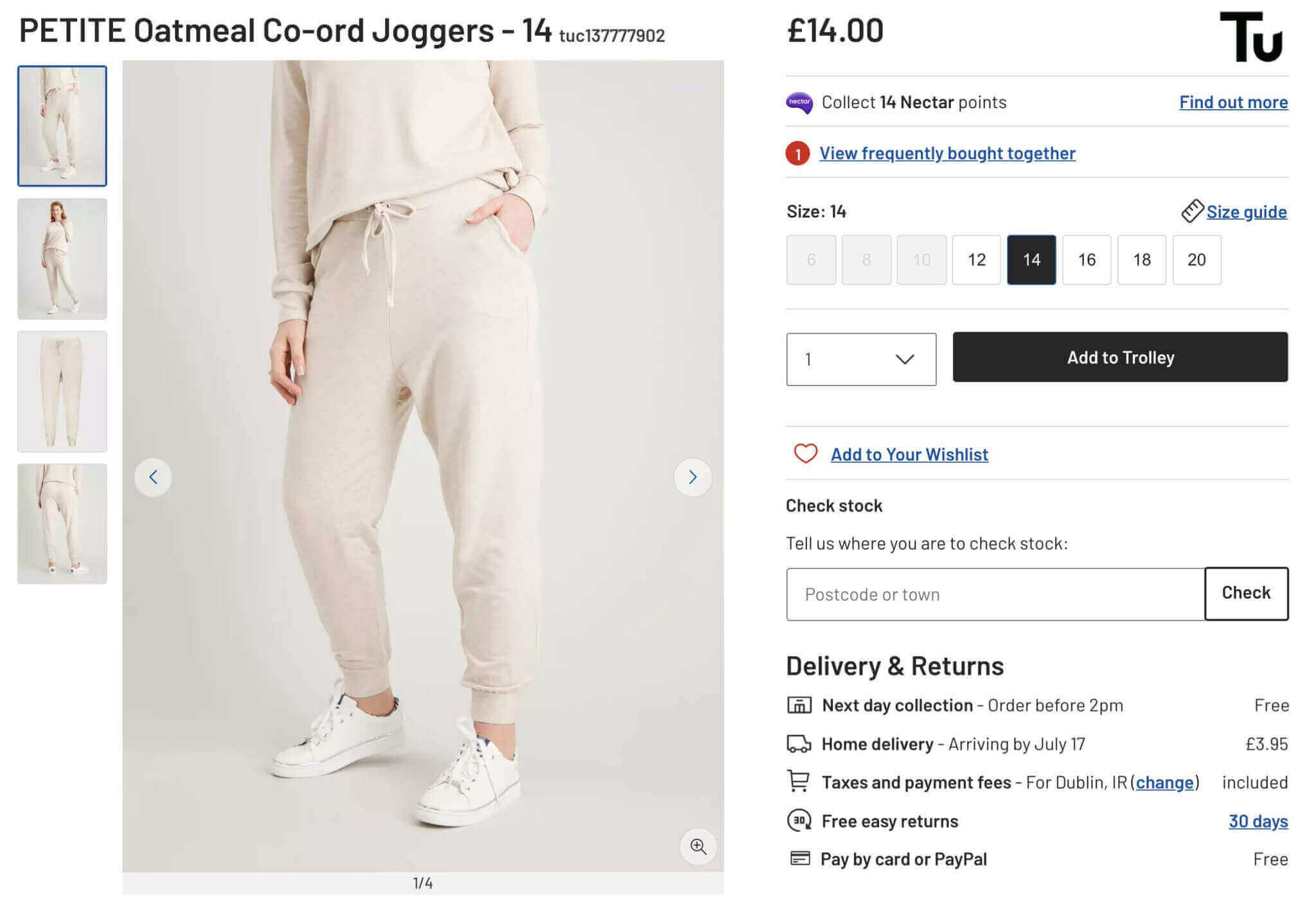 Primer copywritinga kod stranica o proizvodima e-commerce primer