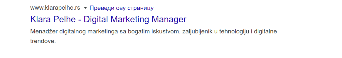 klarapelhe.rs title and description